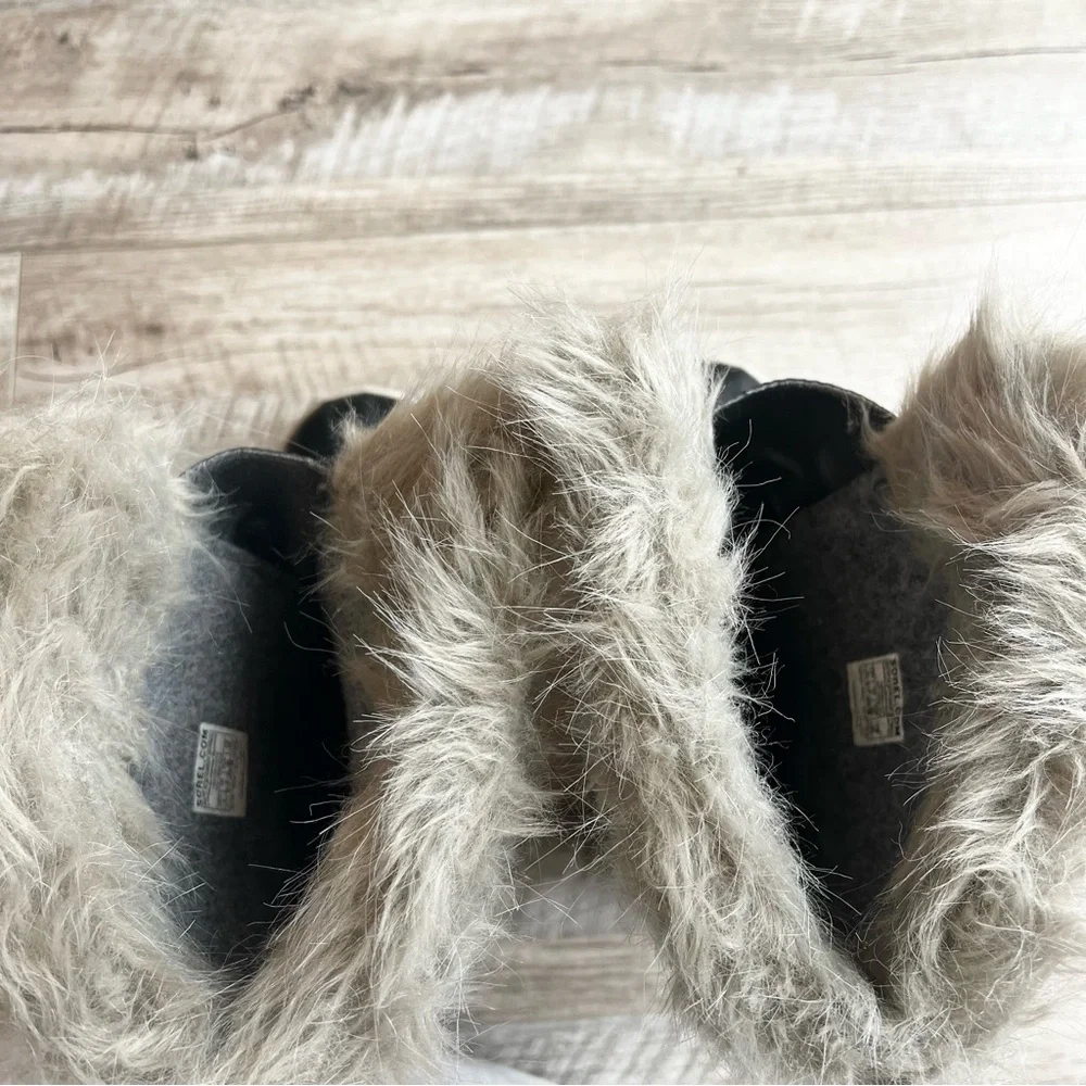 Sorel Suede Tall Joan of Arc Waterproof Lined Light Purple Faux Fur Winter Boots